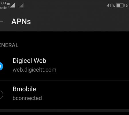 digicel and bmobile apn settings